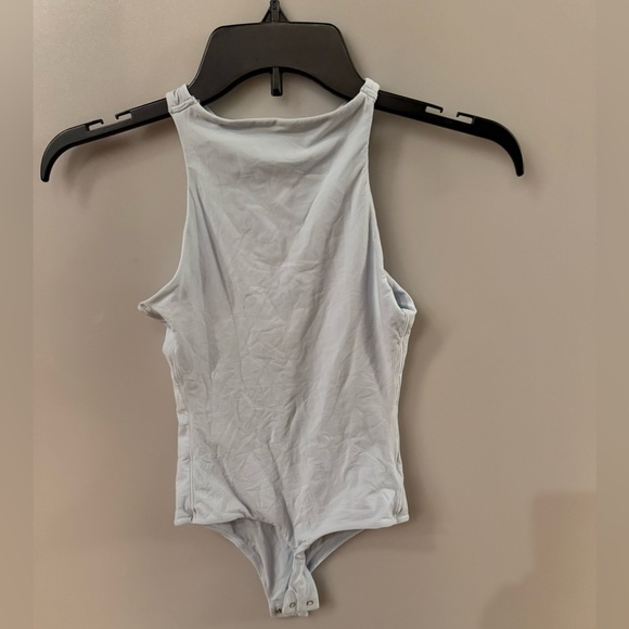 Skims Fits Everybody High Neck Bodysuit in Opal Size XS - Picture 3 of 5